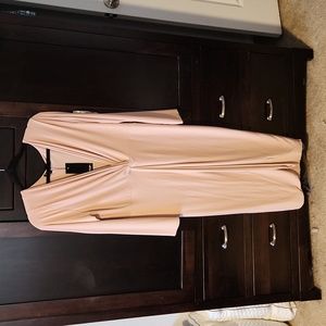 NWT NastyGal Slinky Knot Front Midi Dress